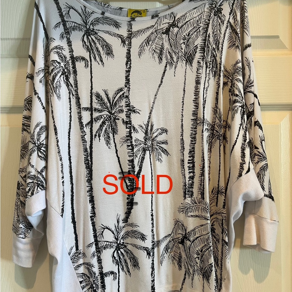 Kealopiko niu print top.